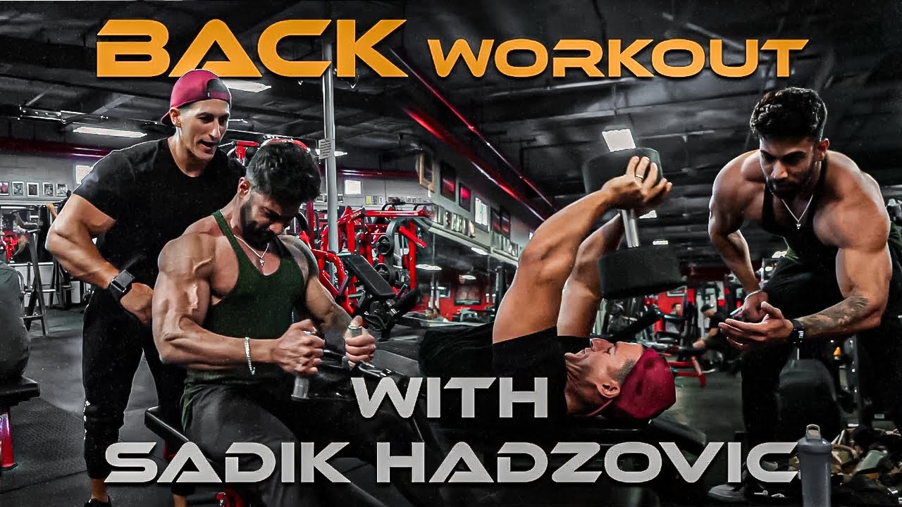 BACK WORKOUT WITH SADIK HADZOVIC | 5 WEEKS OUT MR OLYMPIA 2023