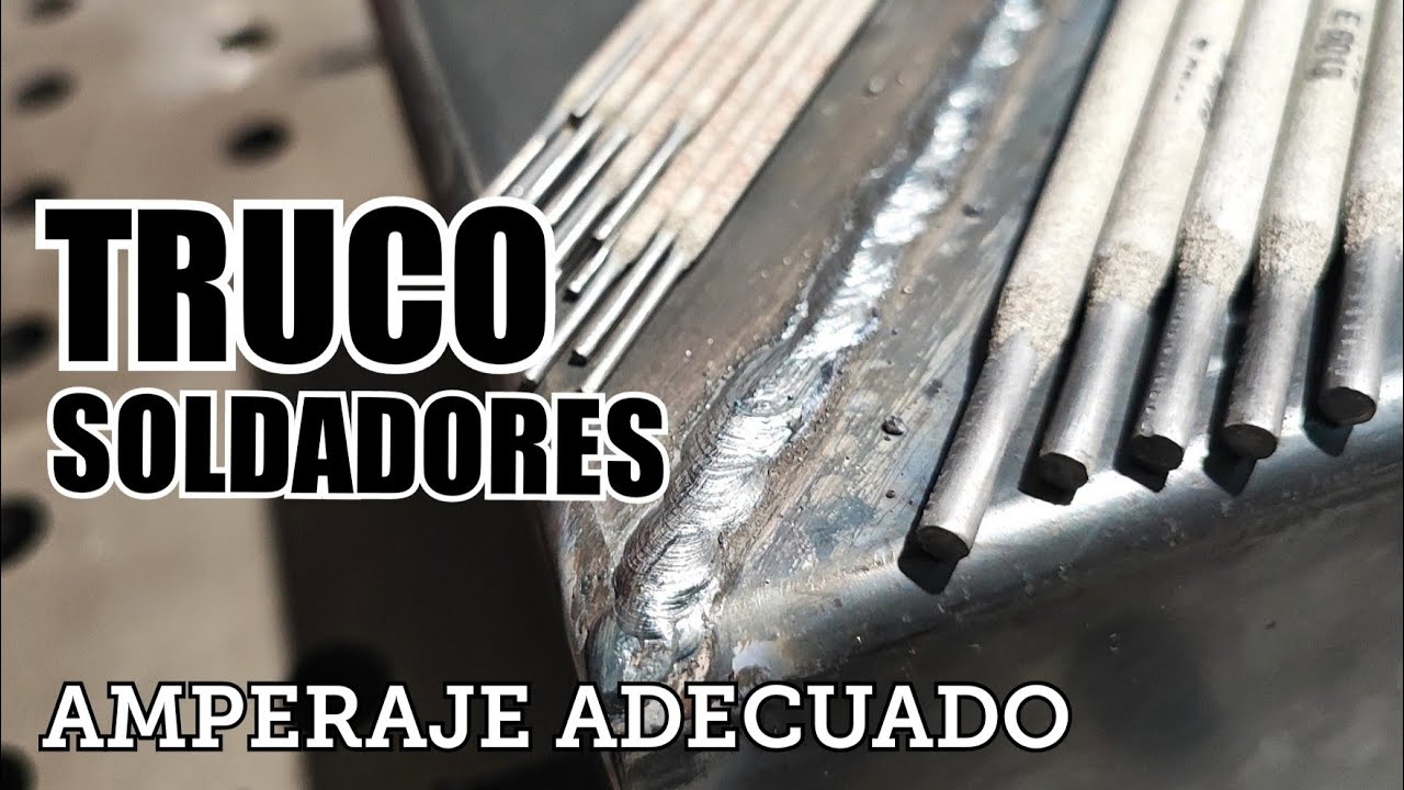 TRUCO SOLDADORES, Cómo regular el AMPERAJE en maquina de SOLDAR.