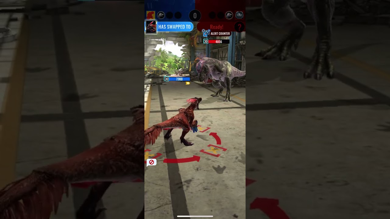 Jurassic World Alive (JWA) - Gyrosphere Depot Arena battles - Dec 2024 - 8