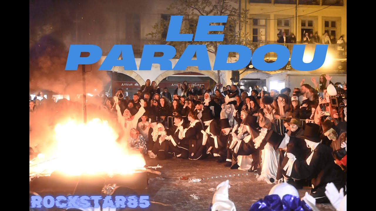 Carnaval de Limoux - La Crémation du ROI Carnaval - Le Paradou 2025.