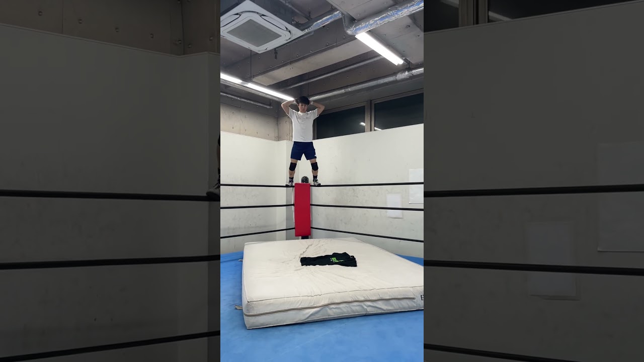ファイヤーバード研究中 #GanPro #プロレス #ガンバレプロレス #中村宗達