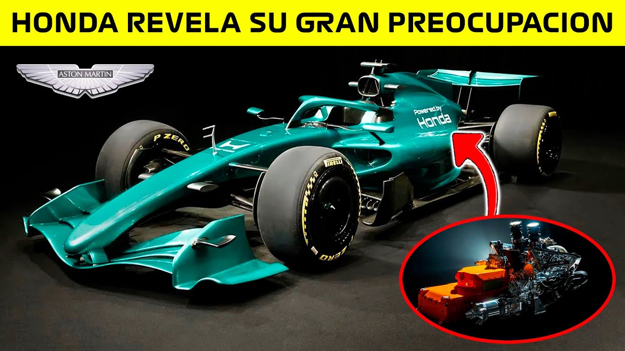 ⚠️HONDA ADVIERTE de su VENTAJA y su DESVENTAJA con los NUEVOS MOTORES❌ PREOCUPACION en ASTON MARTIN?