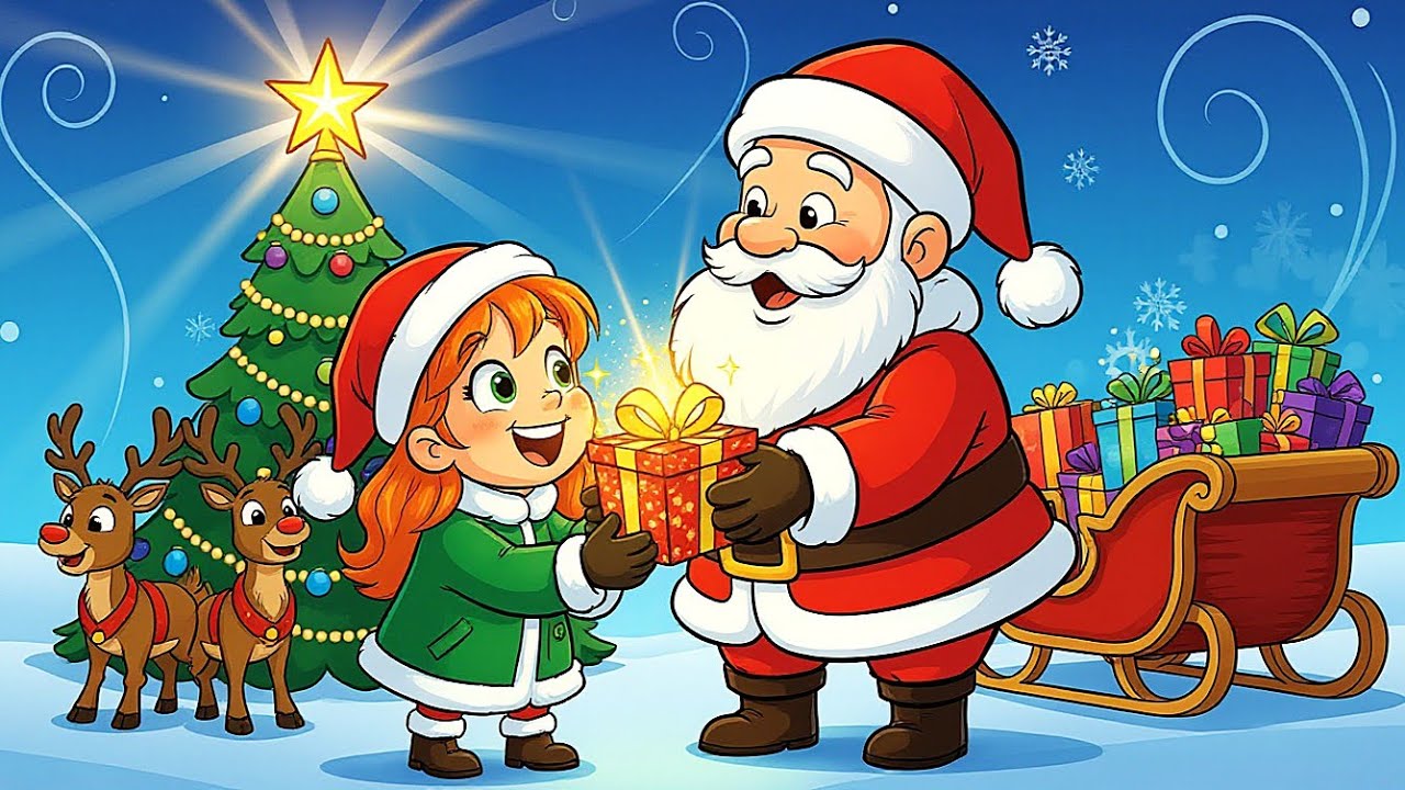 SUPER COLAJ – Cele Mai Frumoase Colinde de Crăciun pentru Copii 🎄🎵 Moș Crăciun & Steaua Sus Răsare ⭐
