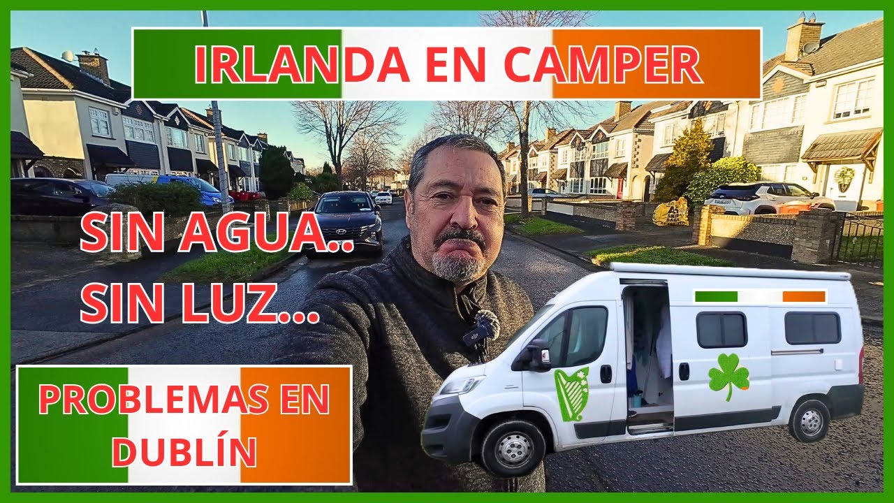 NAVIDADES EN IRLANDA - SIN AGUA Y SIN LUZ - PROBLEMAS EN DUBLÍN