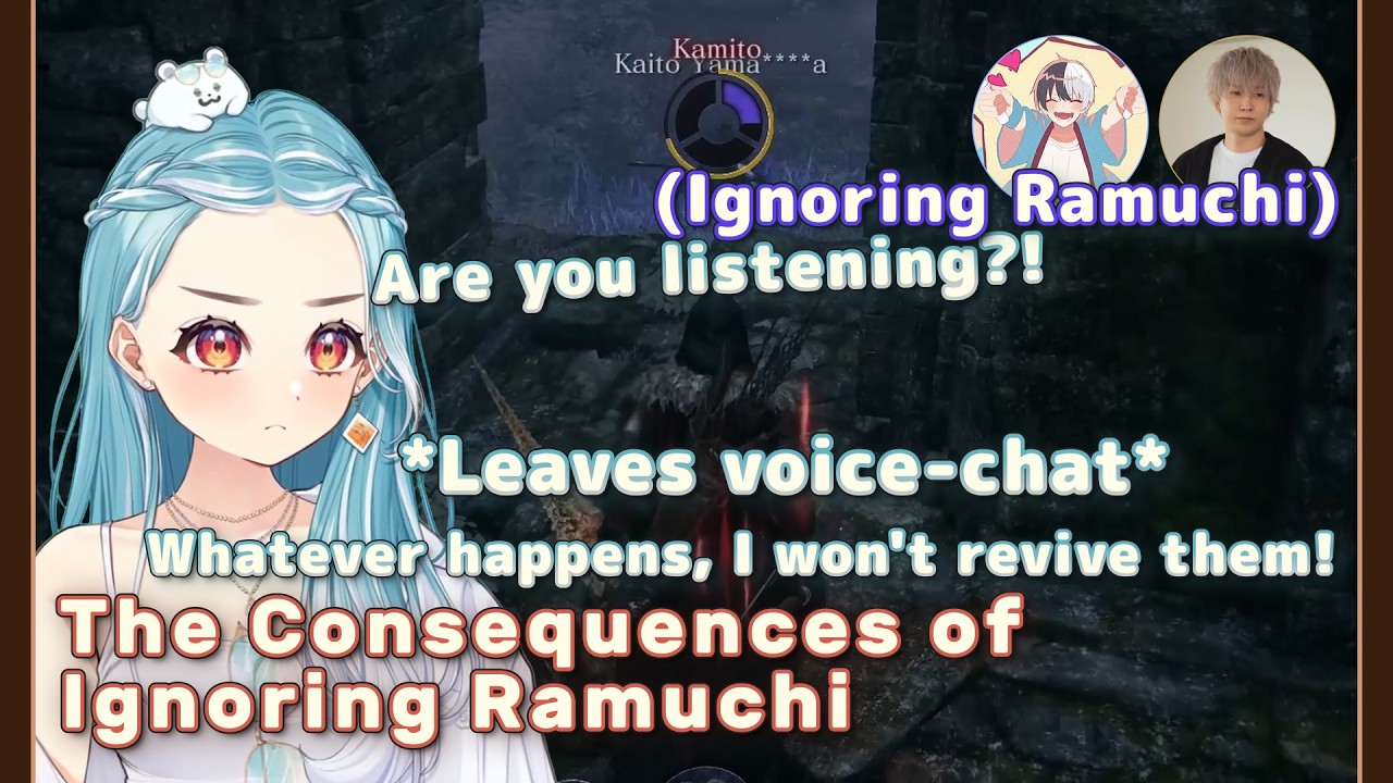 The Consequences of Ignoring Ramuchi [ VSPO! / Shiranami Ramune ] [ ENG Sub ]