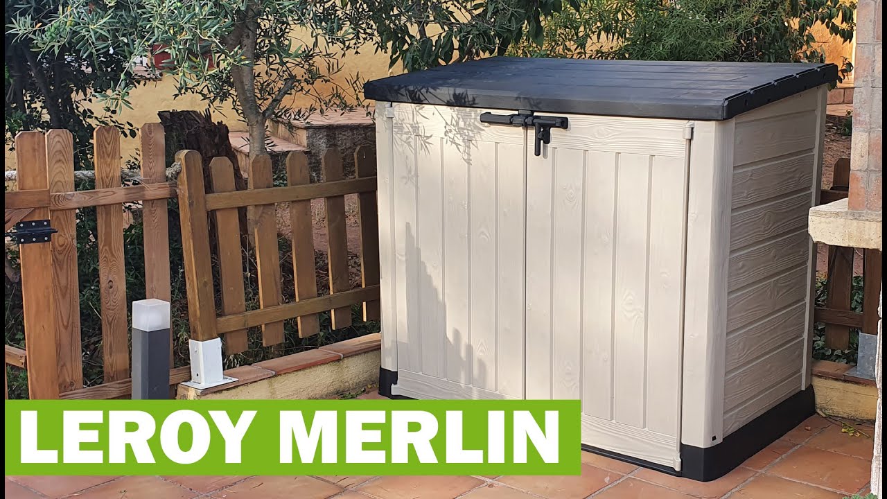 NATERIAL Conquer Shed Garden Storage Unit 1200L | KETER | #LEROY MERLIN