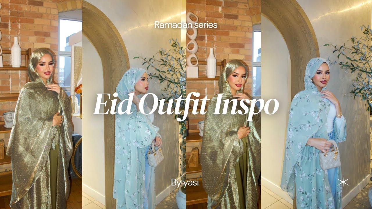 Eid Abaya Inspo 2025 I Eid outfit ideas + abaya haul