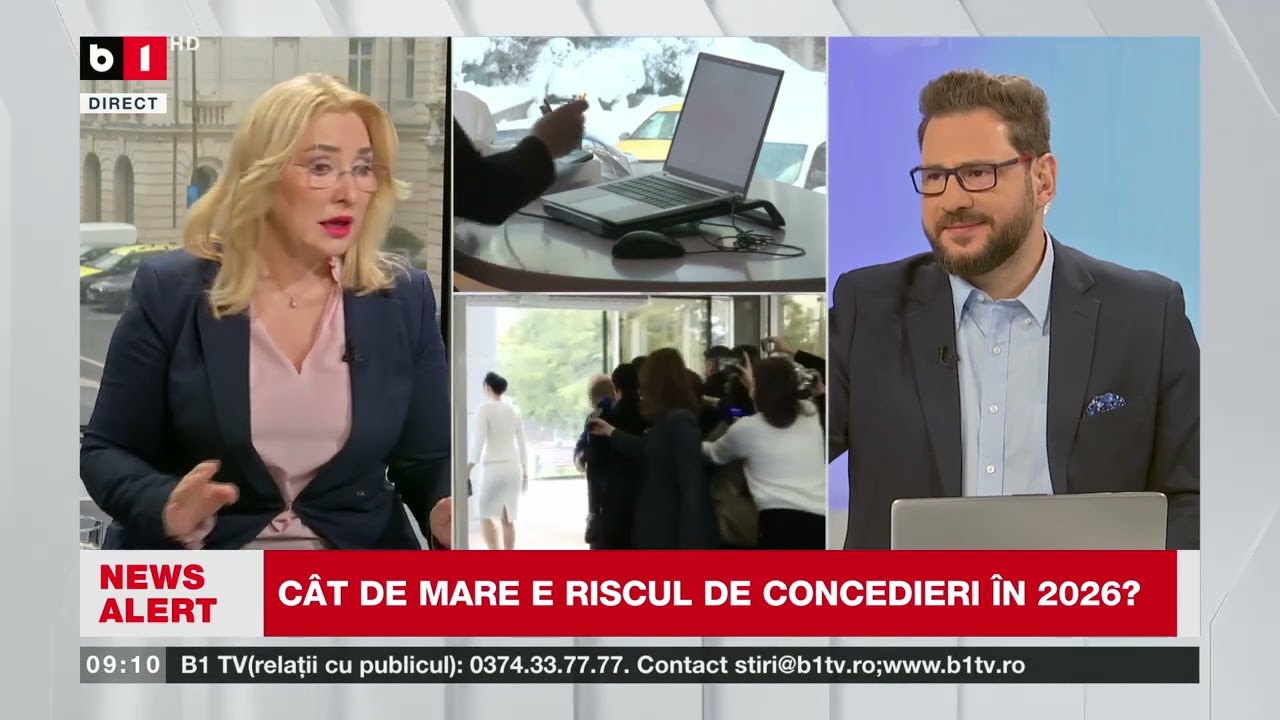 VERONICA DUȚU, CONSULTANT FISCAL  CE URMEAZĂ PENTRU SALARII ȘI TAXE ÎN RECESIUNE_Știri B1TV_14 febr.