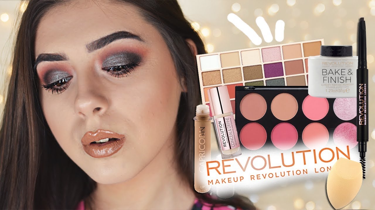 MI TRUCCO SOLO CON MAKEUP REVOLUTION 😱 PER LA PRIMA VOLTA!