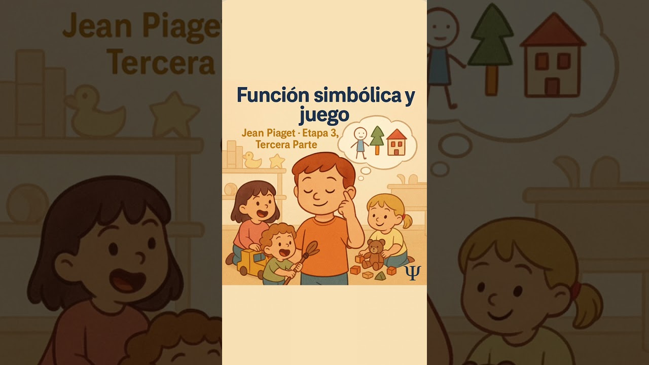 Función simbólica y juego Piaget