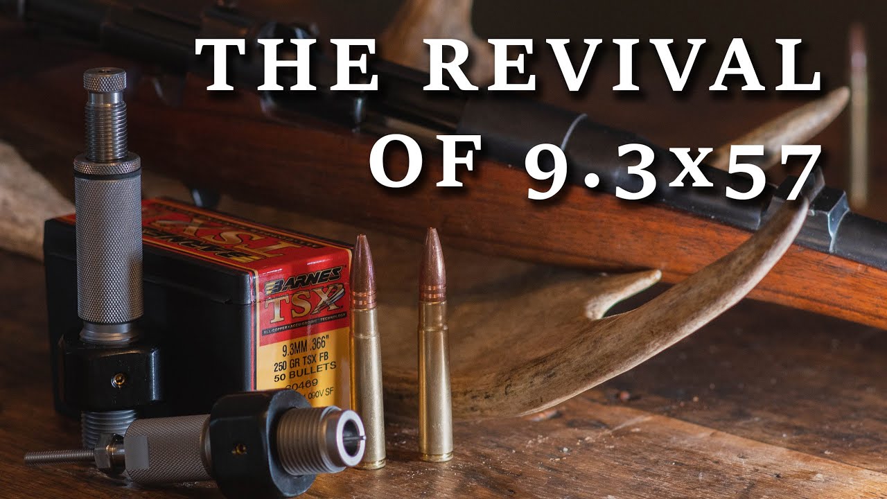Переснаряжение патронов 9,3x57 — как увеличить размер латунных патронов? (от .323 до .366)