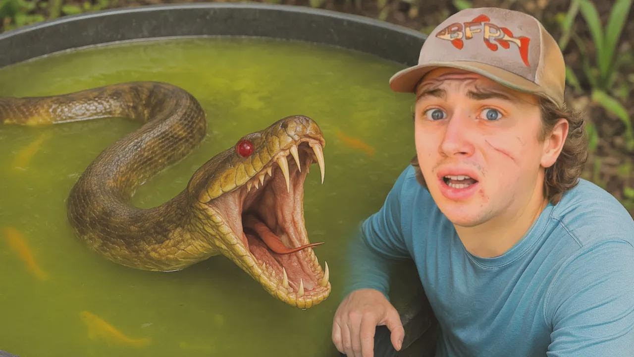 Ich hab ein Monster in meinem Teich gefunden!
