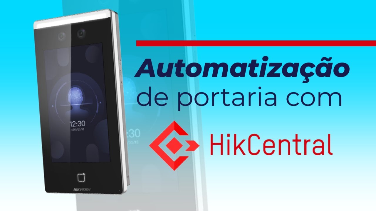Controle de acesso facial - Automatiza&ccedil;&atilde;o em condom&iacute;nio com HikCentral - Satis Distribuidora #Shorts