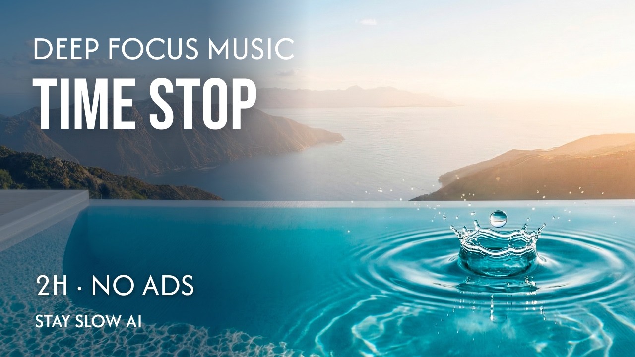 Infinity Calm (2H) - Deep Focus Music for Work & Study | STAY SLOW AI