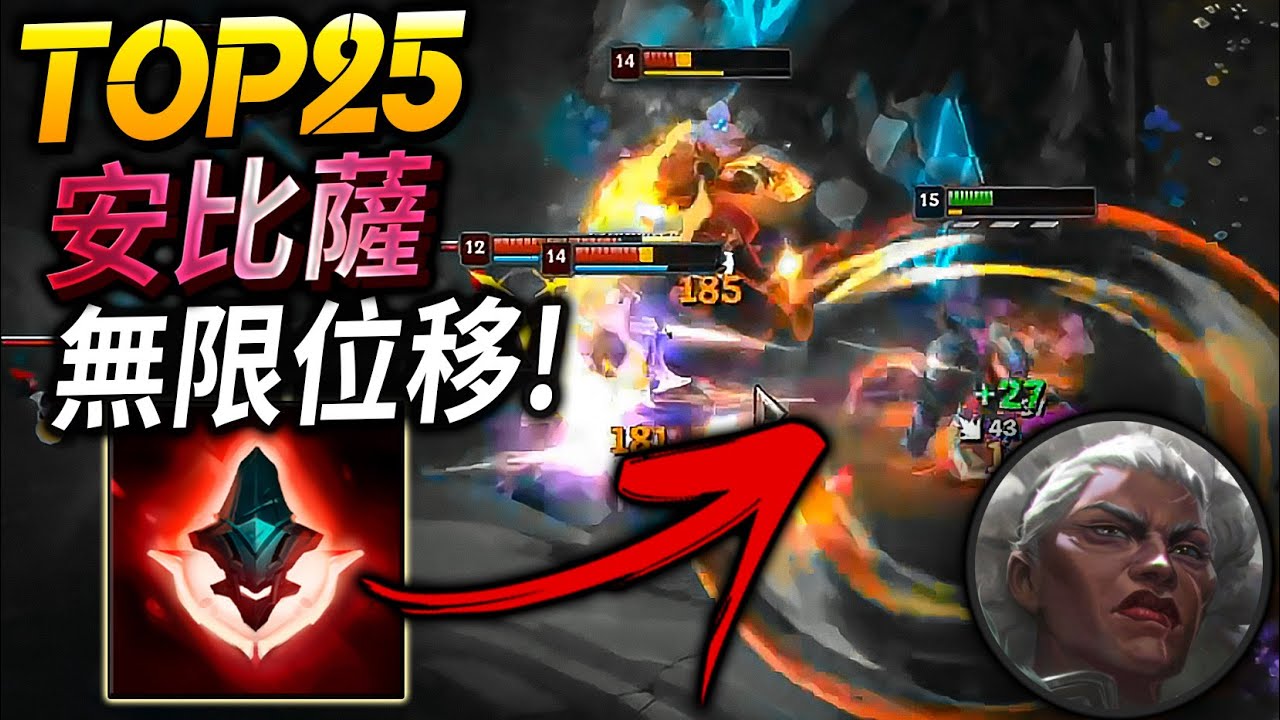 【英雄聯盟】Top25 實況主玩安比薩 無限位移 吸血續命 - Top25 2024 BEST Ambessa STREAMER FUNNY MOMENTS - League of Legends