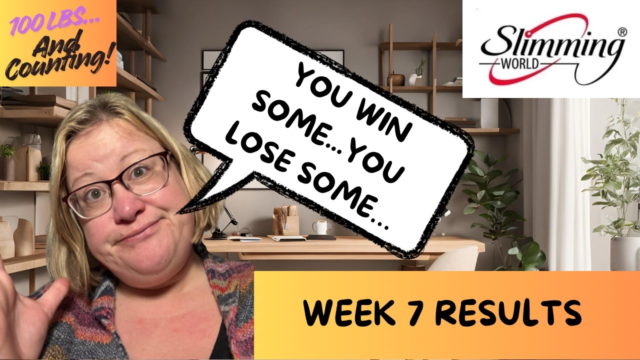 100lb Weight Loss Journey - WEEK 7 RESULTS and Managing Temptations