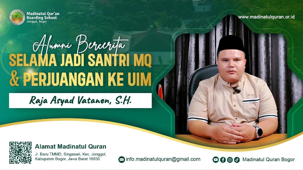 Alumni Bercerita Selama di MQ & Perjuangan ke UIM