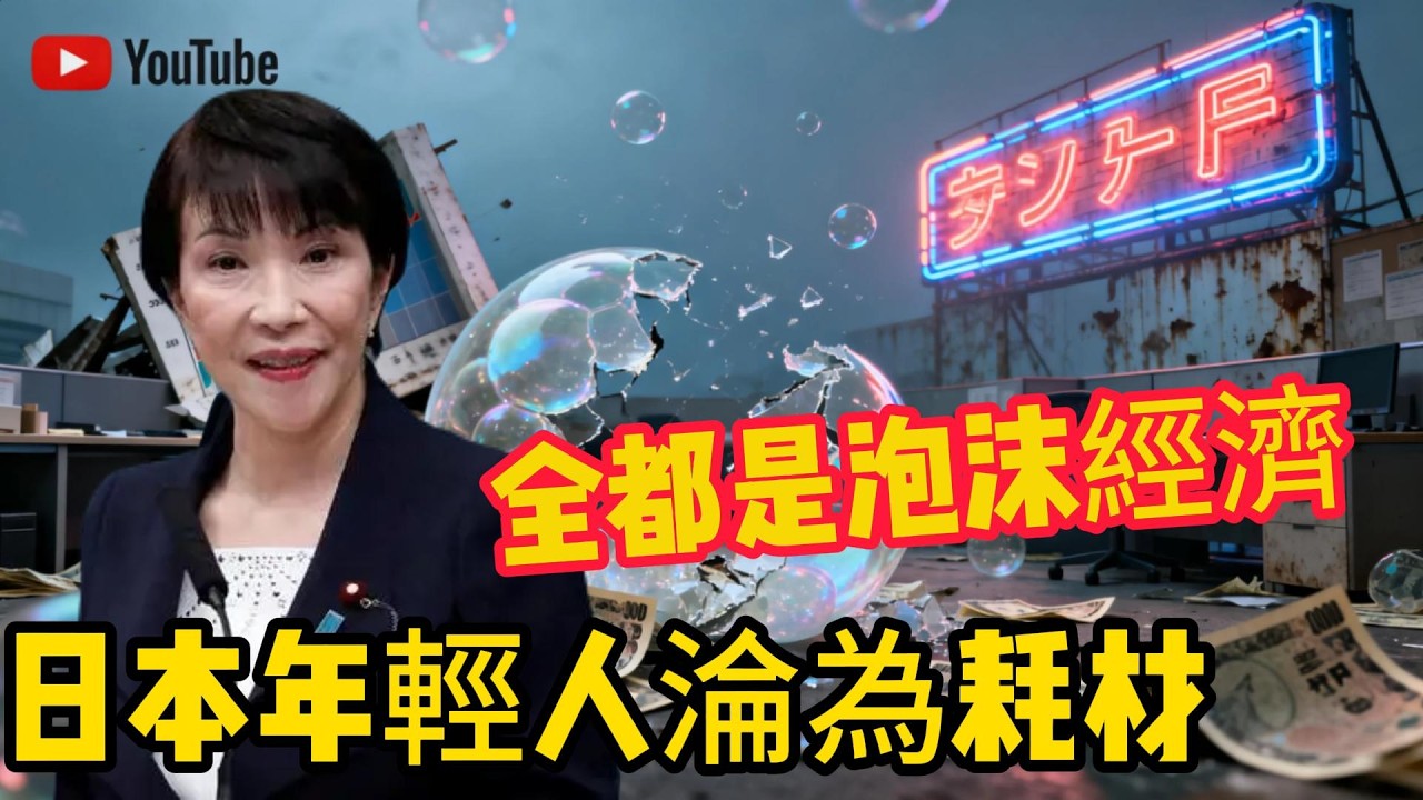 泡沫經濟破滅後，日本年輕人淪為耗材，沉默的世代罷工正摧毀這個國家根基。