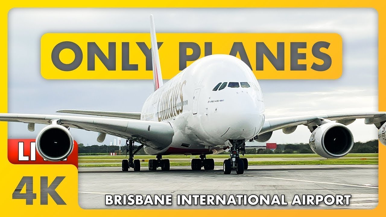 🔴 STORMS APPROACHING @ Brisbane Airport w/ James & Matty + ATC ✈️