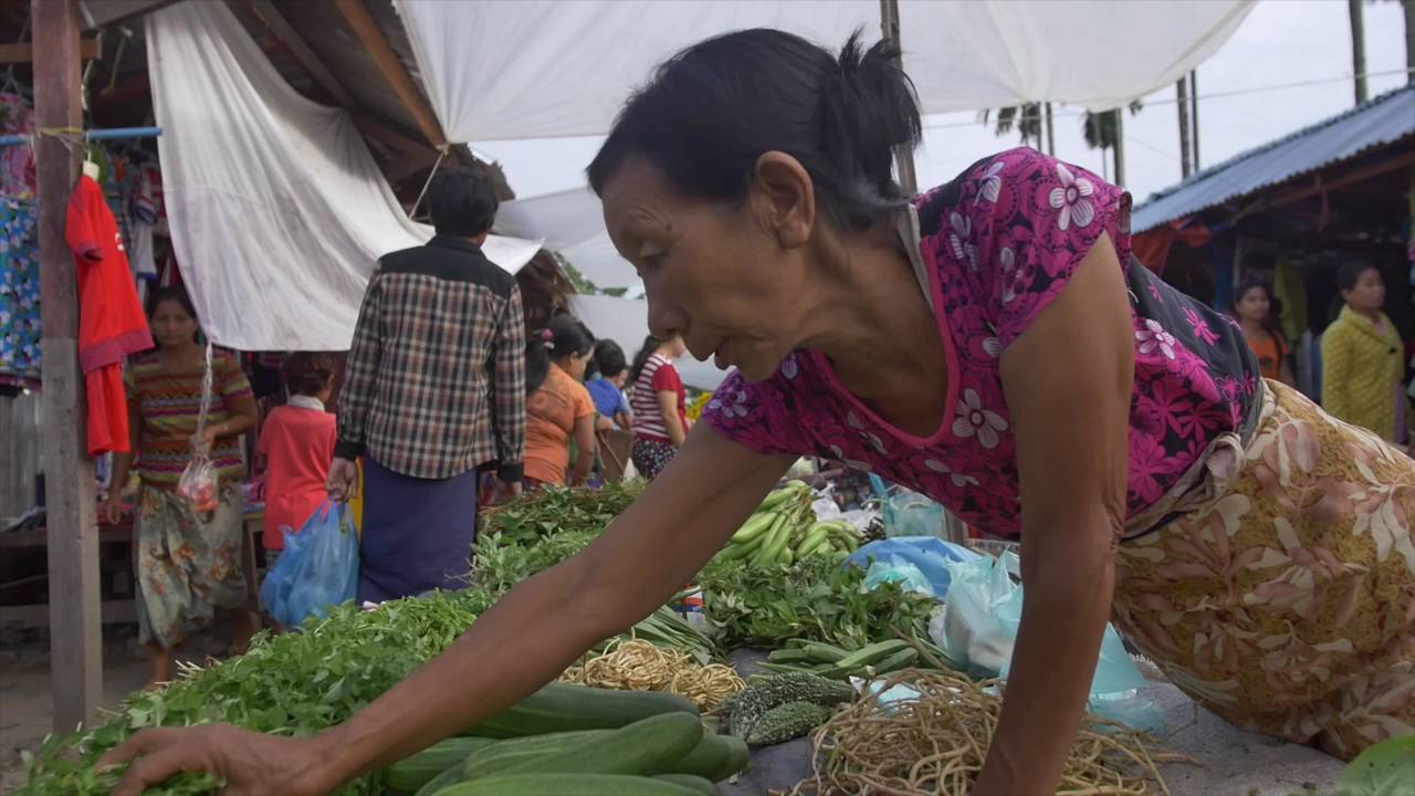 MYITKYINA, LOCAL MARKET, ALEGONE PANASONIC GH4 4K TIME LAPSE BY ZINGHANG GAM HTUN, BEAUTY OF KACHIN