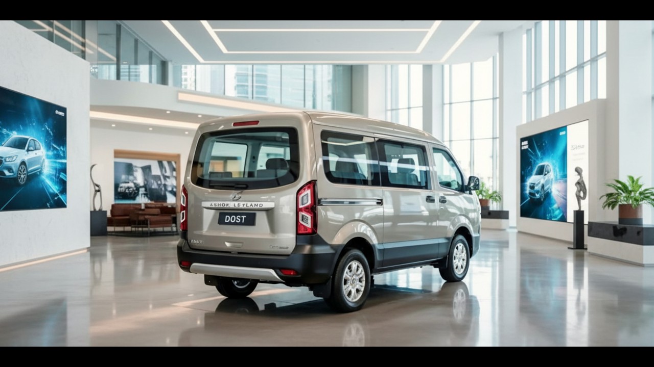 😱 Мини-автобус Ashok Leyland Dost на 12 мест &mdash; Никогда не видел такой мощности и простора! 🚐🔥