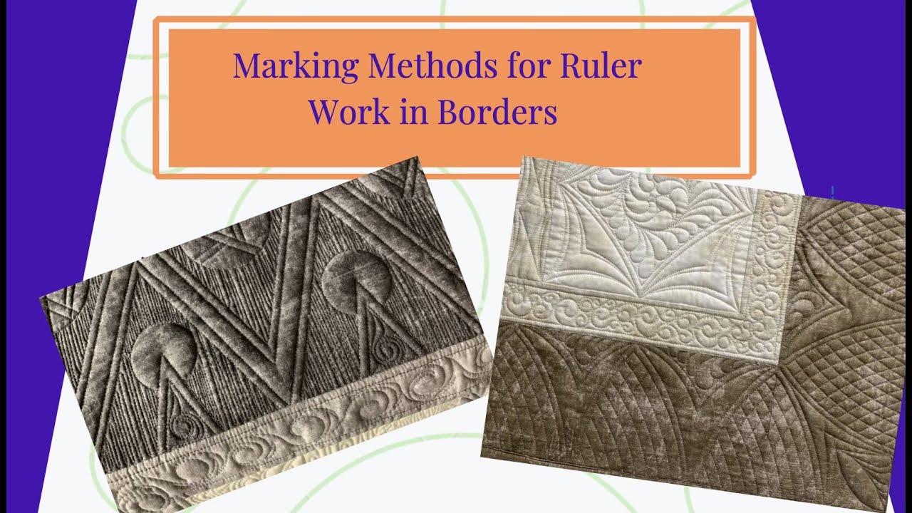 Marking Methods for Ruler Work in borders