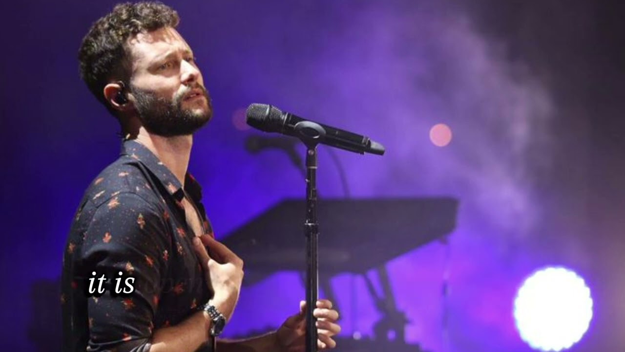 Calum Scott-true love-[Official Lyrics Video]