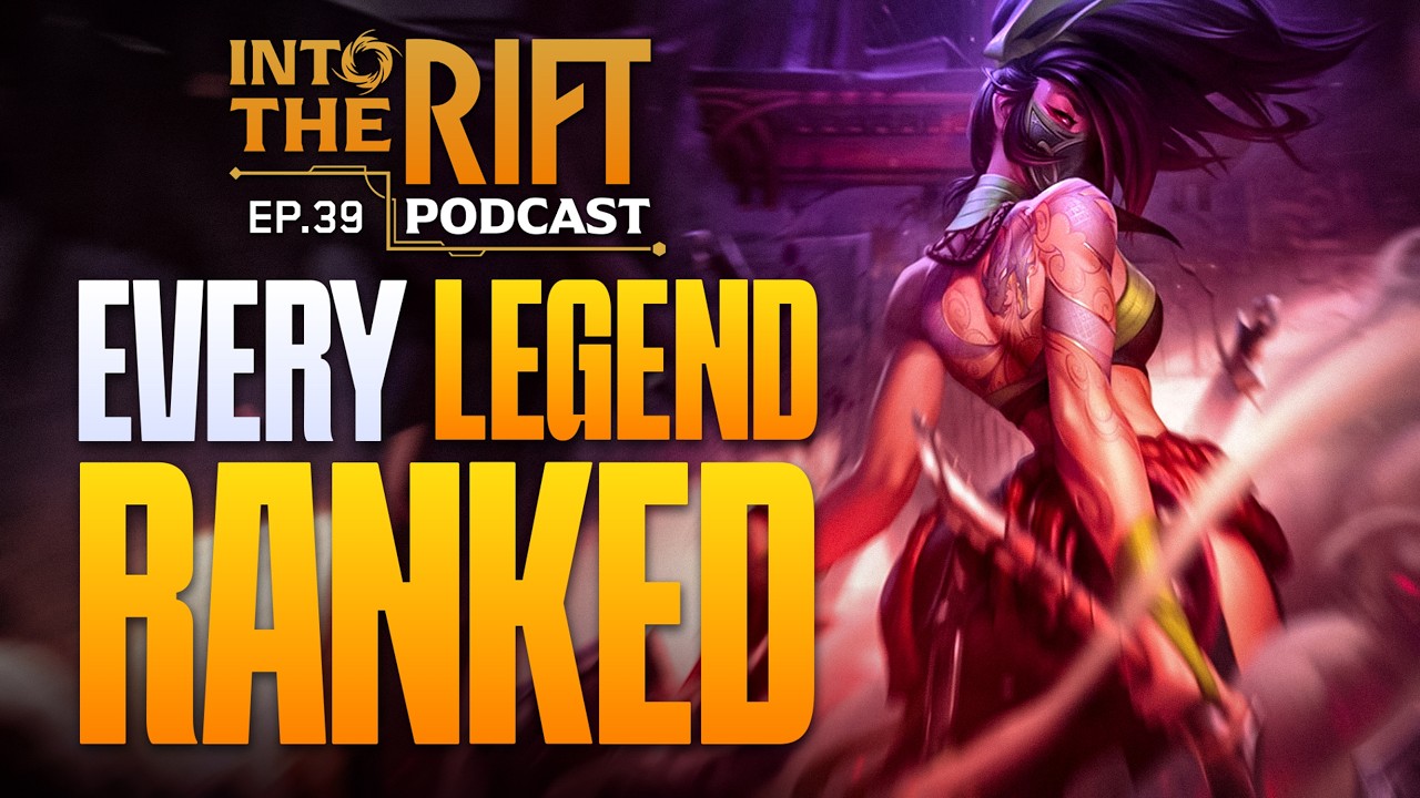 Riftbound Legend Tier List! EVERY LEGEND RANKED! | Into the Rift Podcast #39