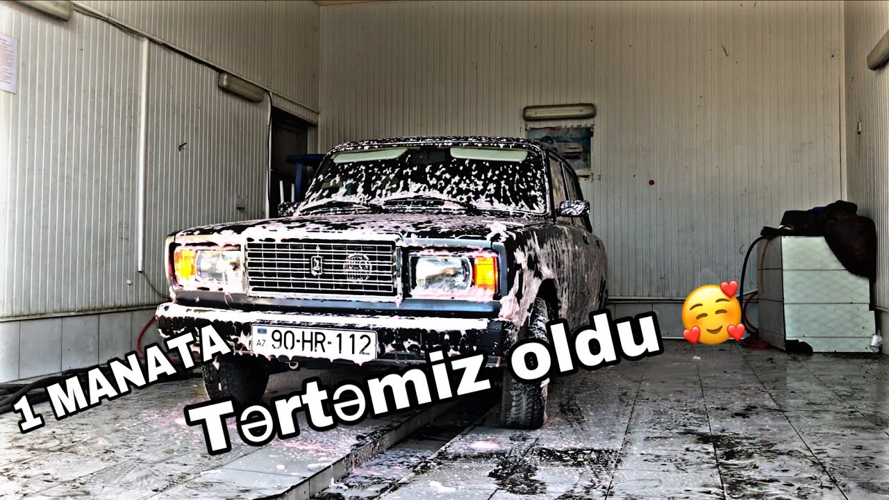 1 MANATA MAŞINI PARILDATMAQ OLAR? (112’Nİ ÇİMİZDİRDİK 🚿🧼)