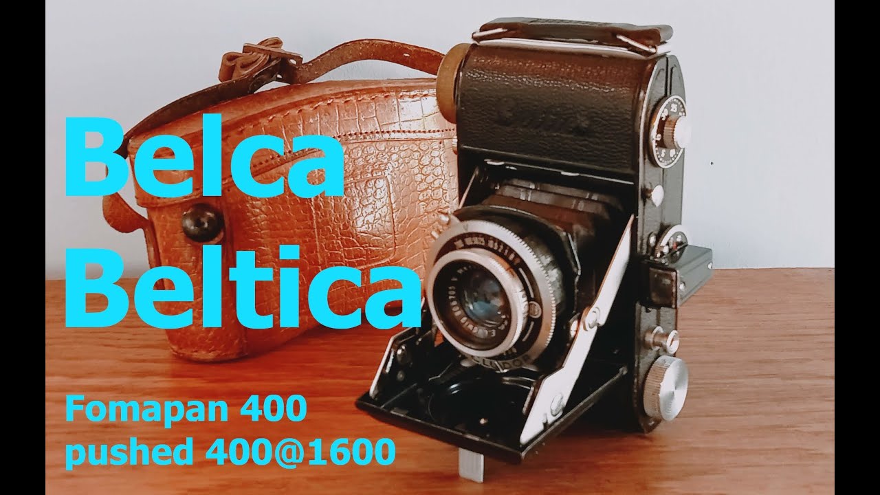 B & W Photography - Belca Beltica folding camera - November 2022