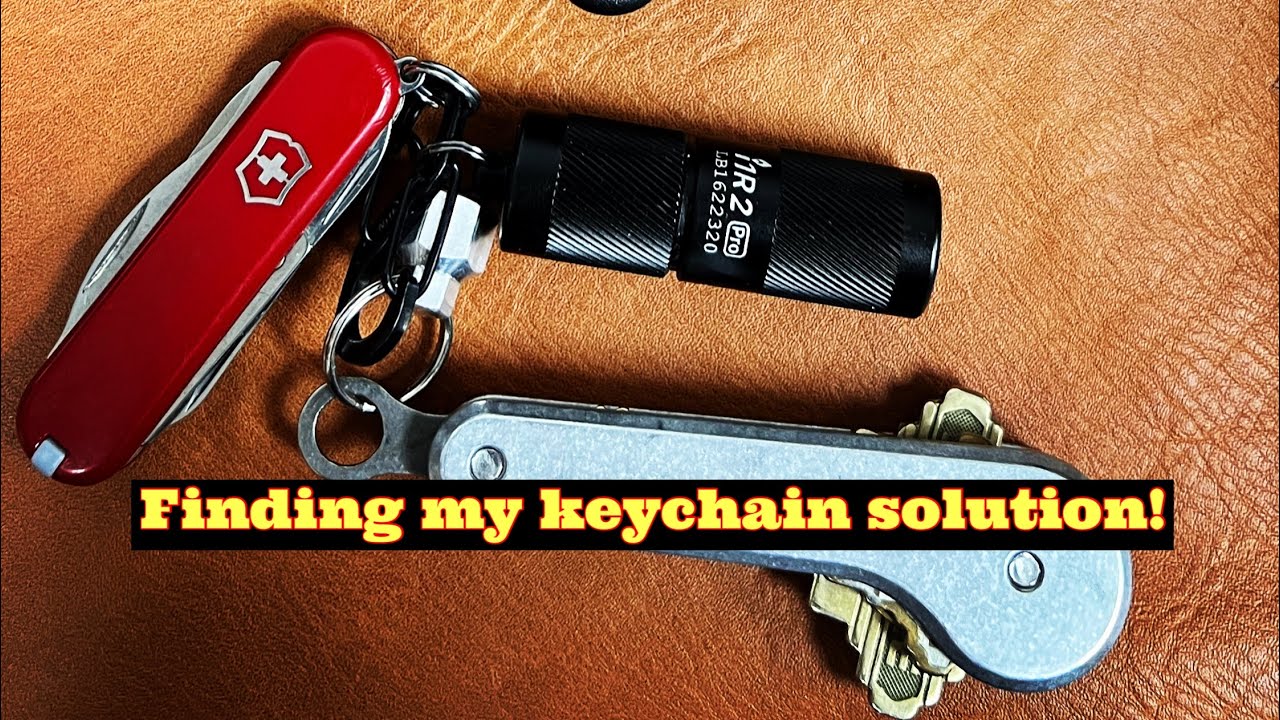 My keychain decisions and /key bar jr update