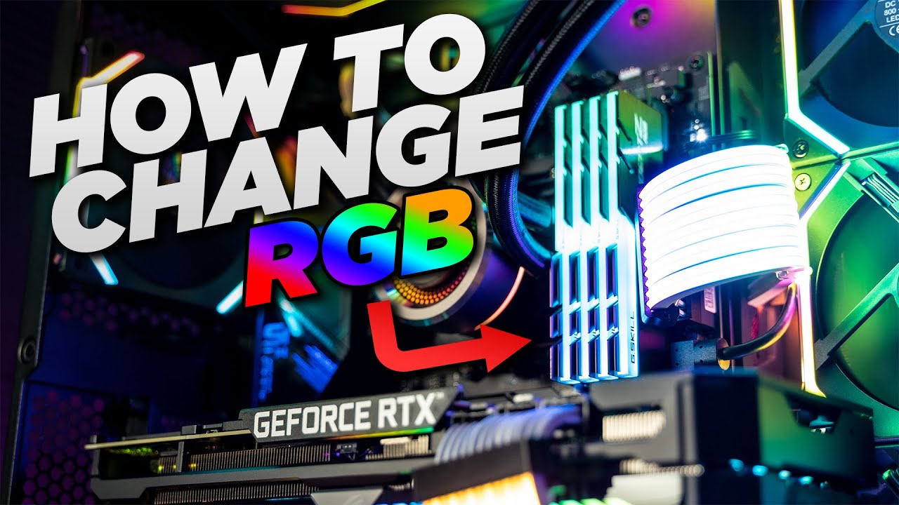 Как изменить цвета RGB/ARGB на вашем ПК | CataCare