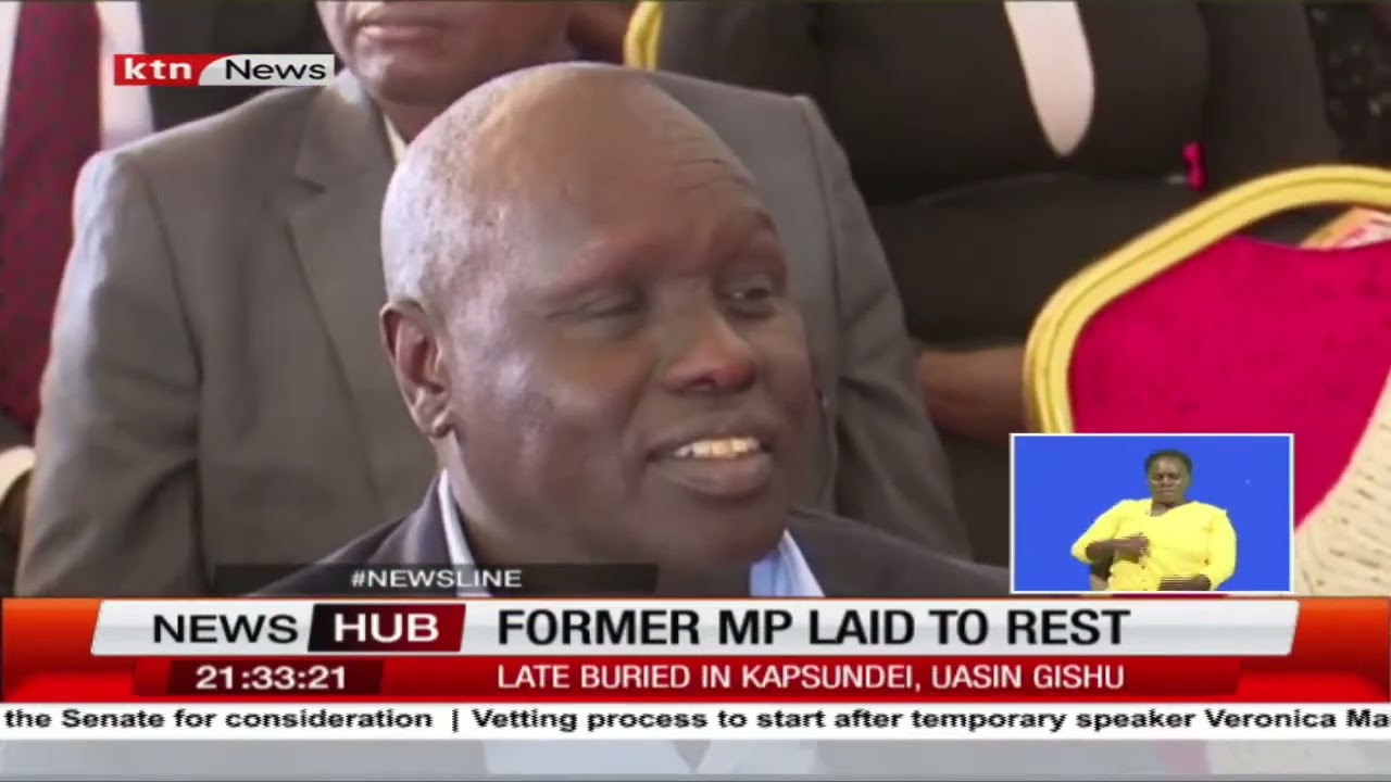 Former MP Laid to Rest: Ex- Ainabkoi MP late William Chepkut buried