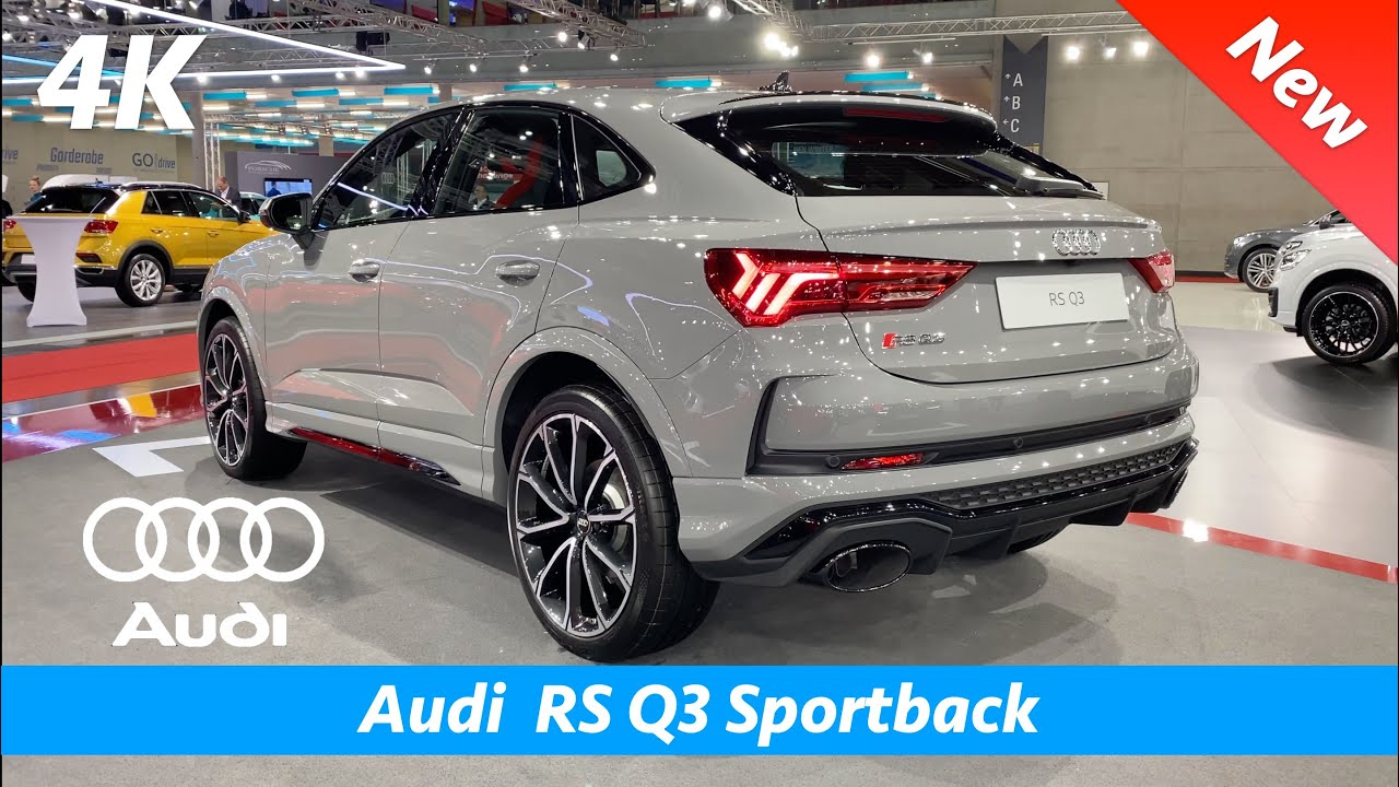 Audi RS Q3 Sportback - ПЕРВЫЙ быстрый просмотр в 4K | Интерьер - Экстерьер