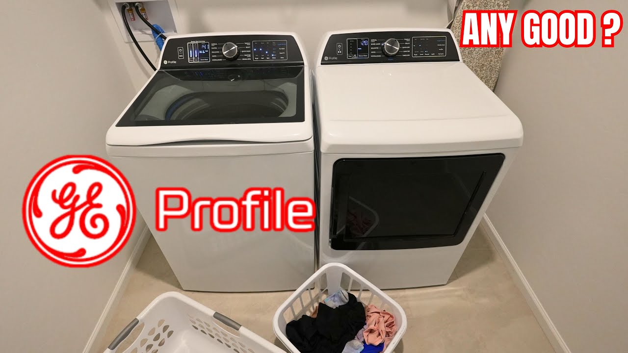 Обзор стиральной машины с вертикальной загрузкой и сушилки GE Profile. Что лучше: с вертикальной ...