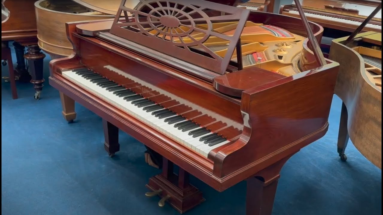 Richard Lipp grand piano 175cm c1907 rosewood