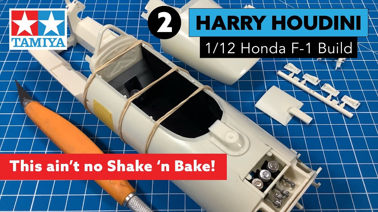 Tamiya Honda F-1 Part 2  This ain’t no shake and bake kit