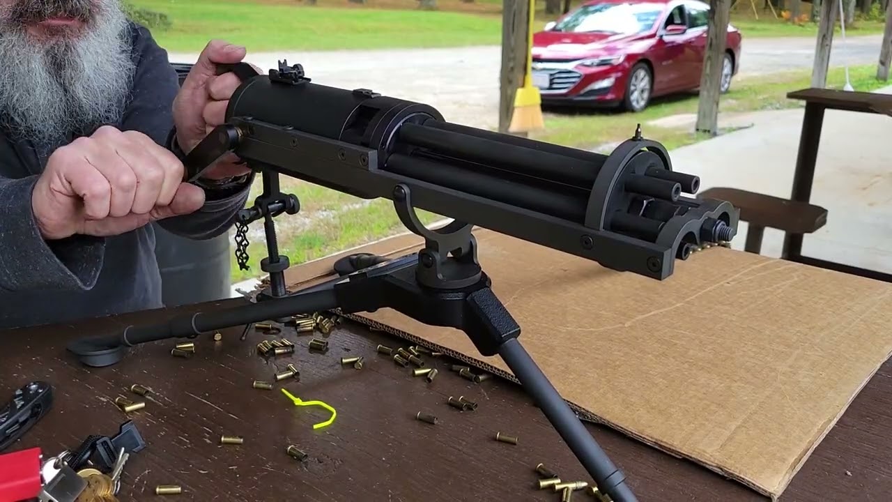 Tippmann Ordnance 22lr Gatling speed check