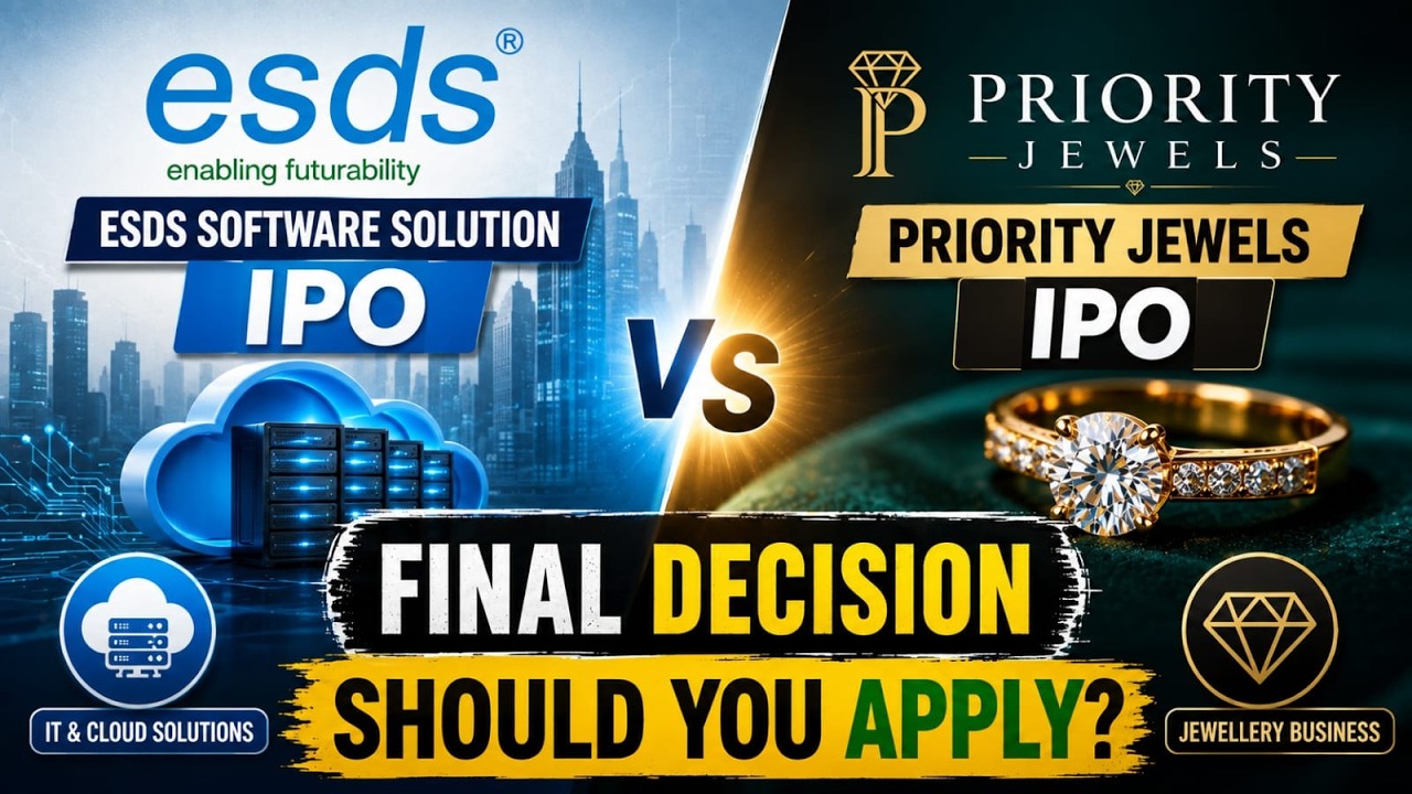 ESDS Software Solution IPO Final Decision & Full Analysis | Priority jewels ipo | Should you Apply?