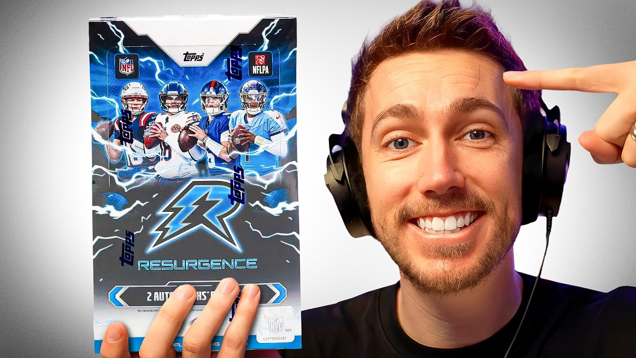 I Opened Two Topps Resurgence Football Boxes! (NFL $1000)