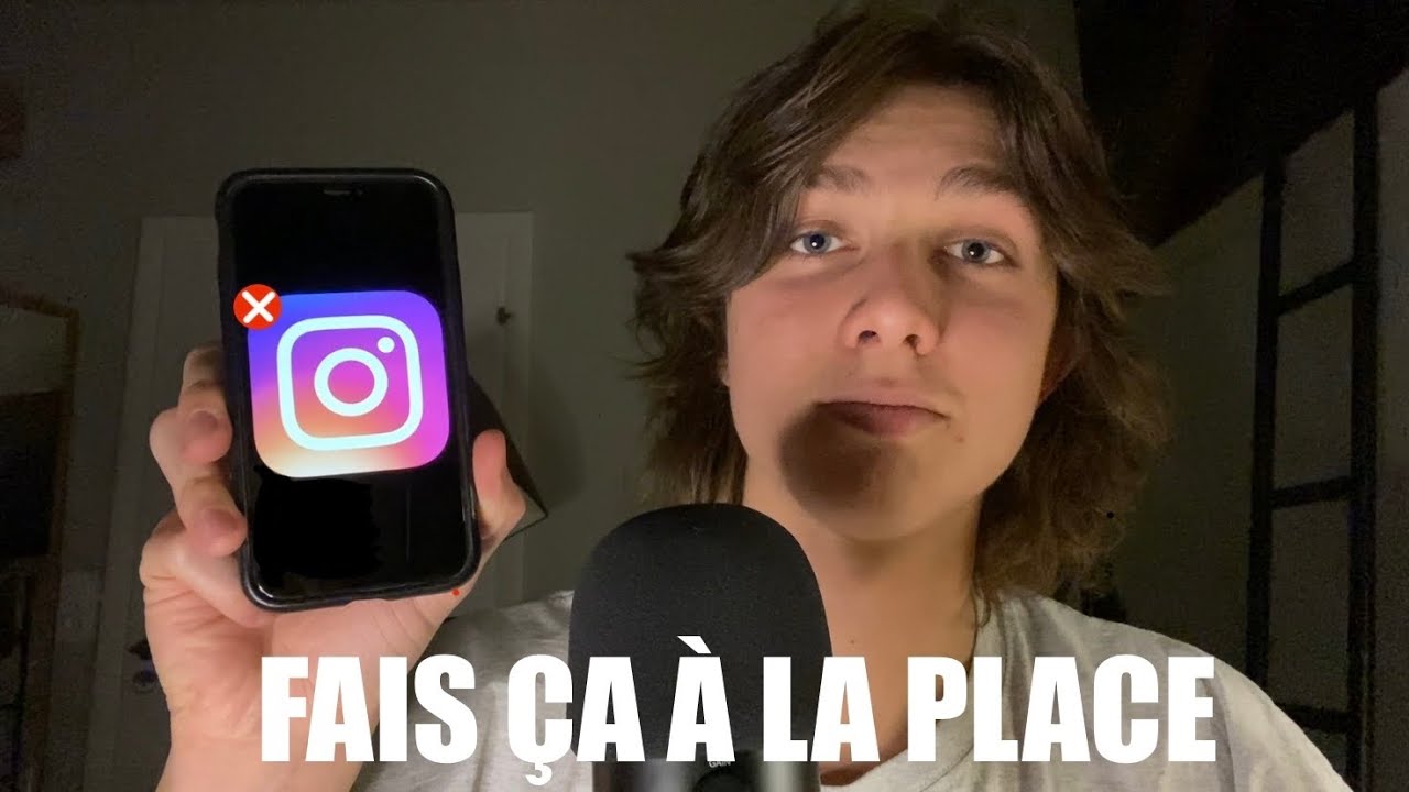 ASMR - Ne supprime pas Instagram, fais ça à la place