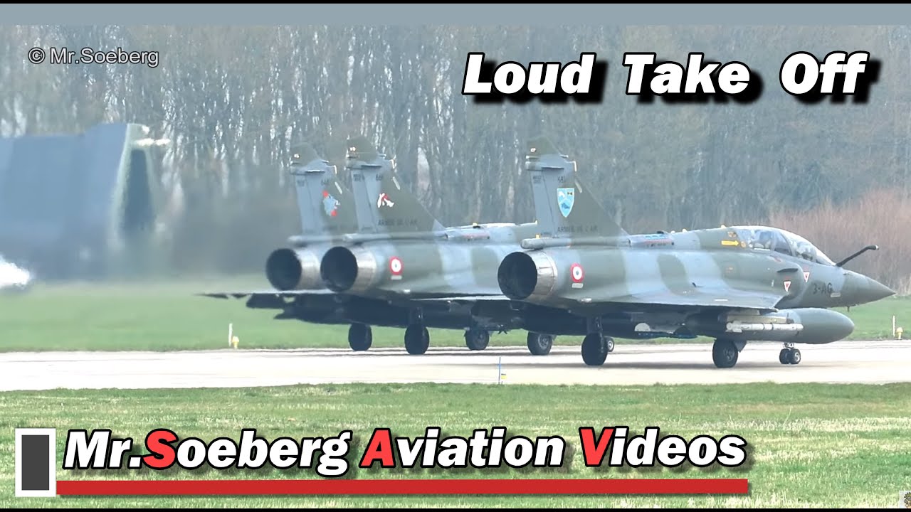 MIRAGE 2000's, French AF, FRISIAN FLAG 2018, Afternoon Flight, Leeuwarden