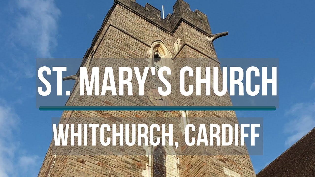 Church bells ringing at St Mary's church, Whitchurch, Cardiff.