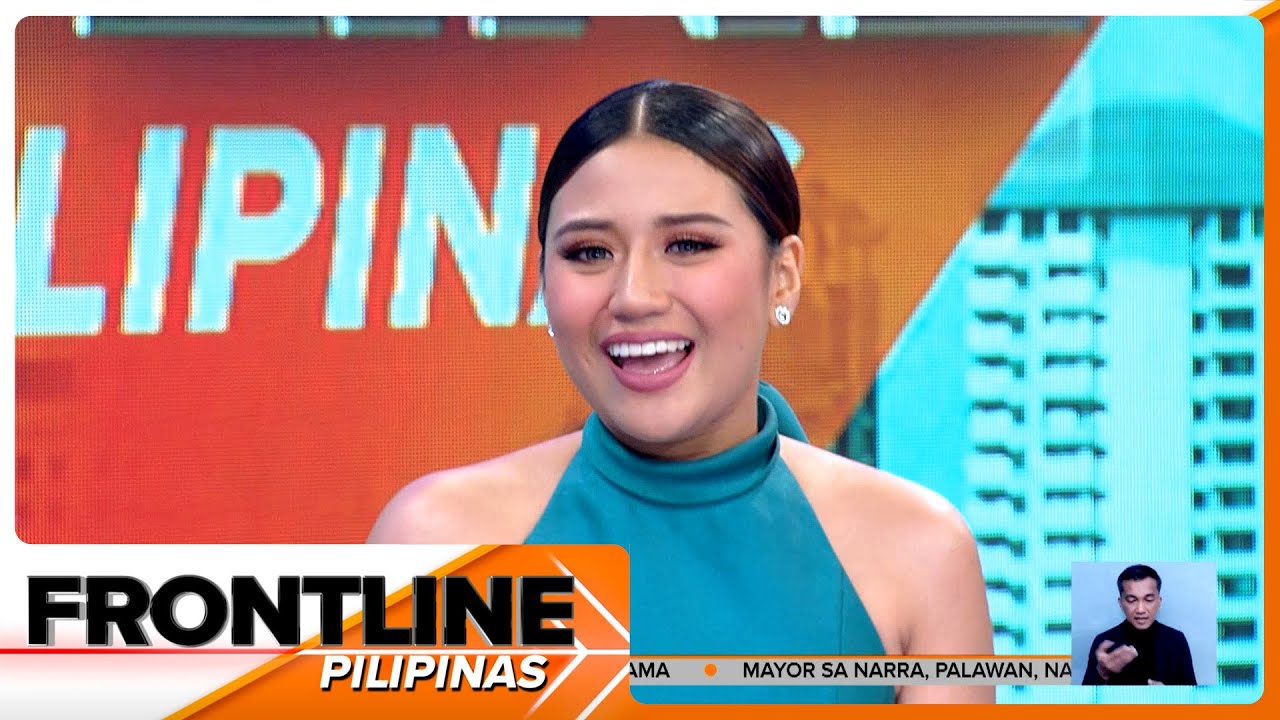 Morissette Amon, nagpa-sample sa Frontline Pilipinas | Frontline Pilipinas