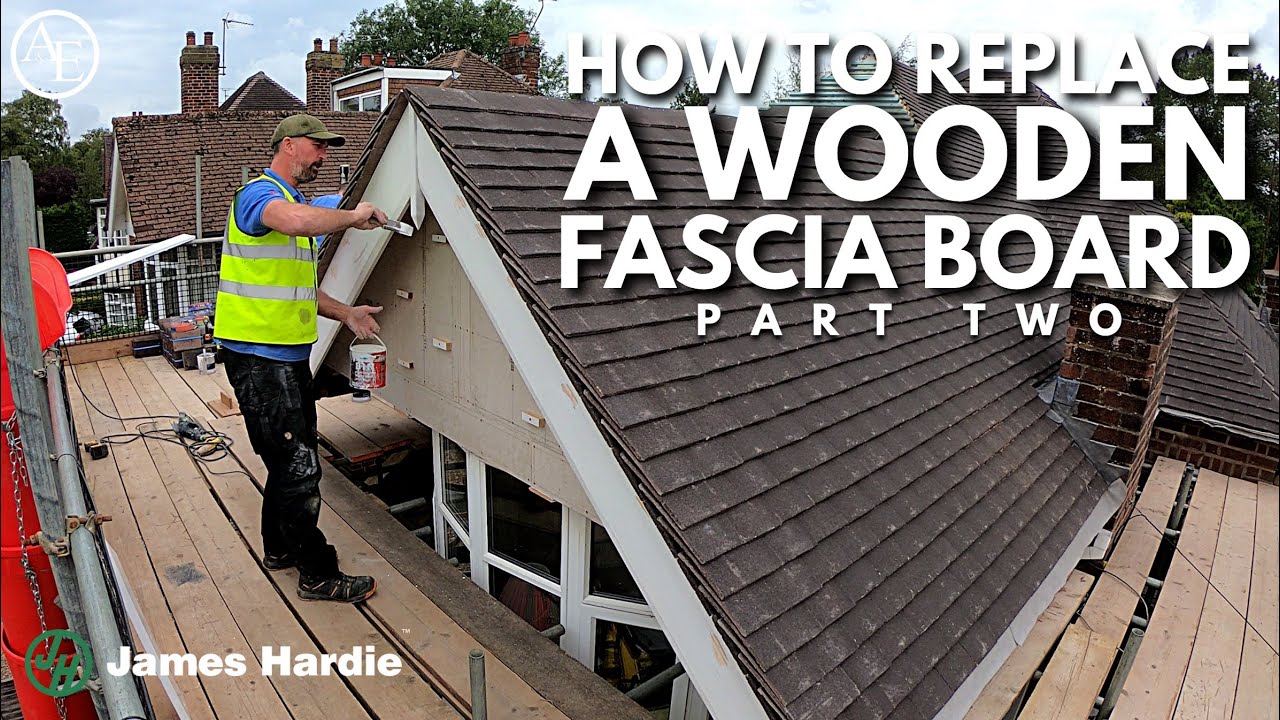 HOW TO REPLACE A WOODEN FASCIA (PART 2)