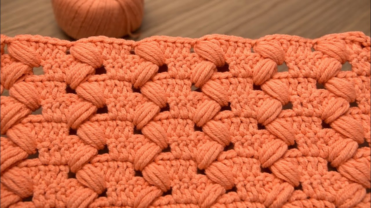 Learn a crochet stitch in 5 minutes 