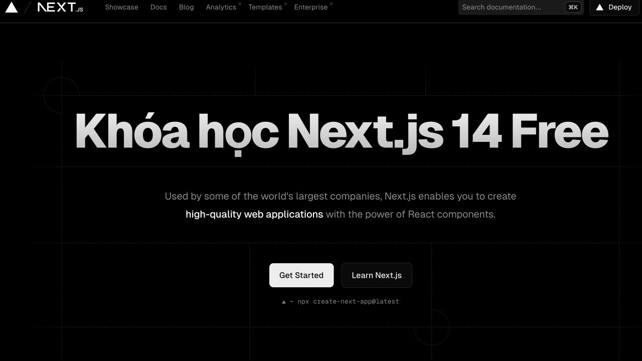 1. Next.js là gì? Giới thiệu về khóa học Next.js 14 Free
