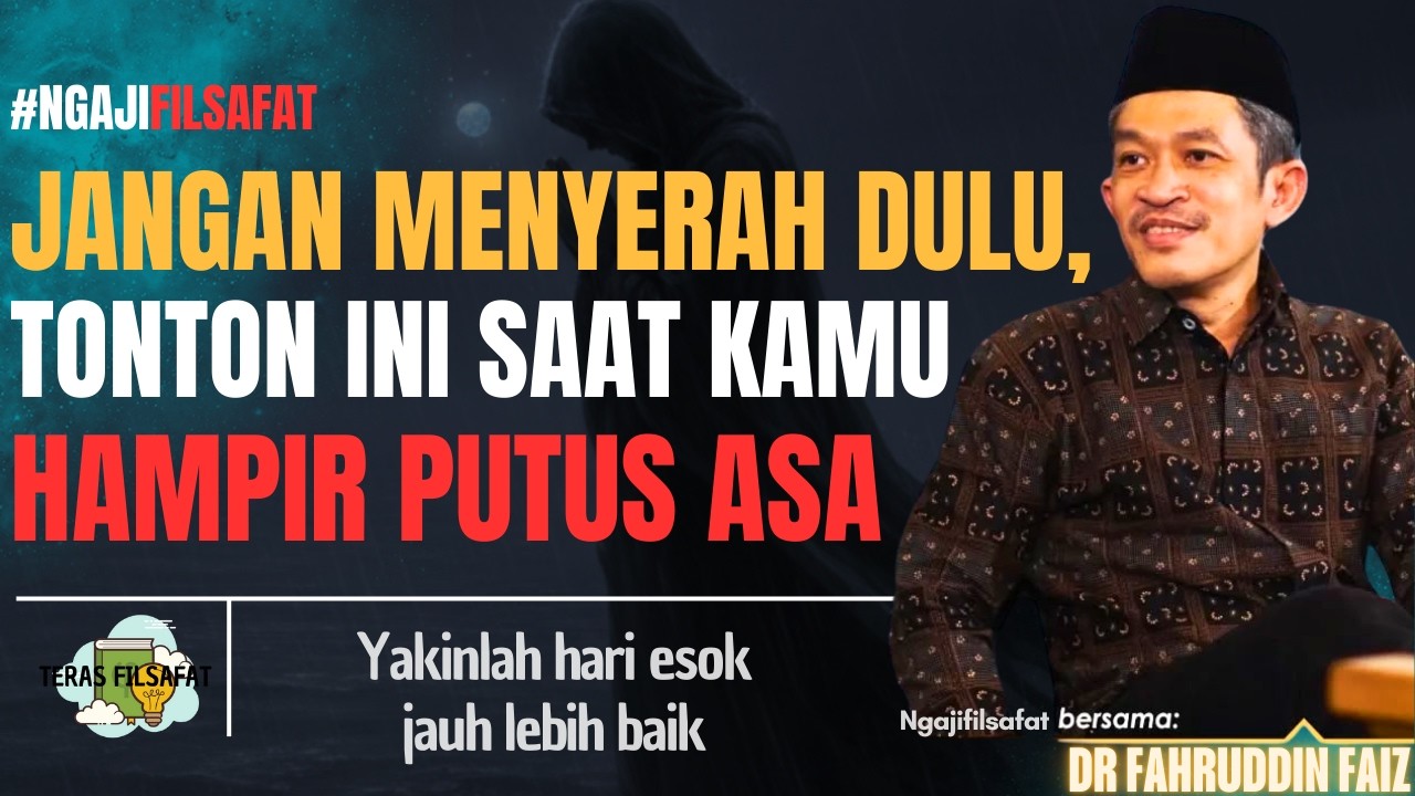 Hidupmu Akan Tenang Selagi Memiliki Ini - Dr Fahruddin Faiz #Ngajifilsafat