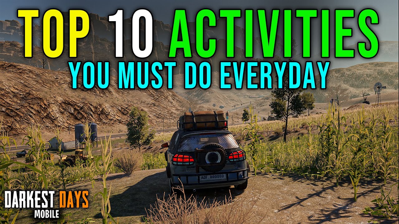 [NOOB to PRO] Top 10 Highly Recommend Dailies | Darkest Days Tips and Tricks