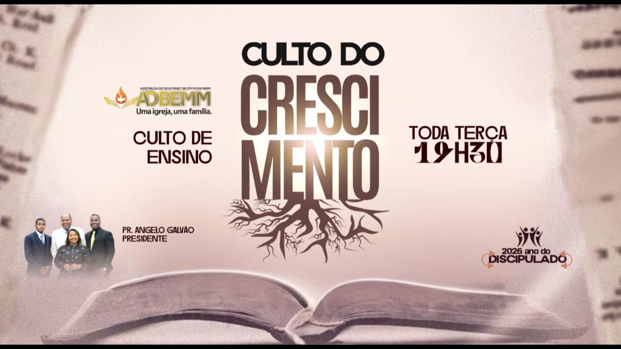 CULTO DO CRESCIMENTO - ADBEMM